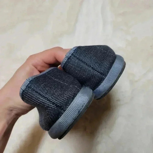 Weekend Max Mara Navy Blue Ballet Flats Denim Size 36 6 - Picture 7 of 10